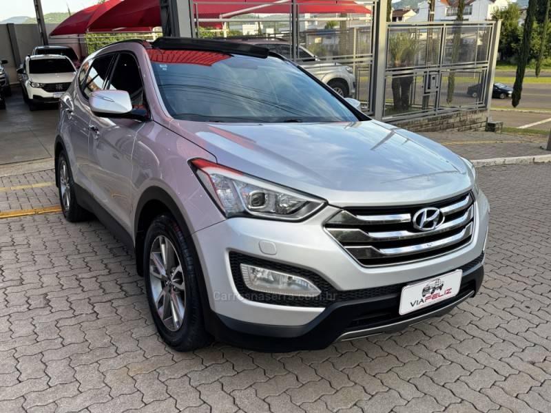 HYUNDAI - SANTA FÉ - 2013/2014 - Prata - R$ 94.800,00