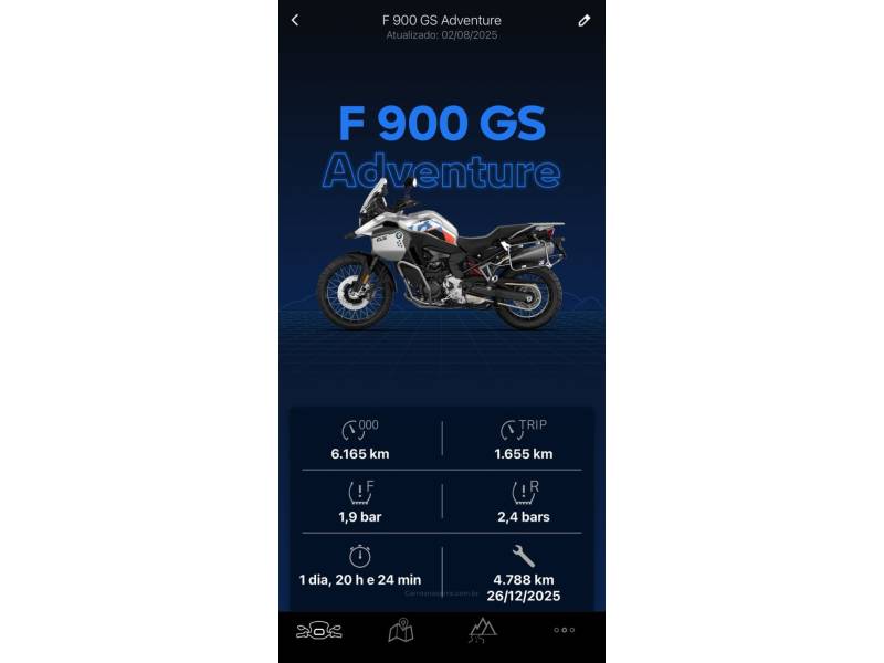 BMW - F 900 GS ADVENTURE PLUS - 2024/2025 - Cinza - R$ 94.990,00